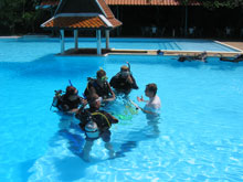 Learn to dive Scuba Cat Diving Phuket Thailand